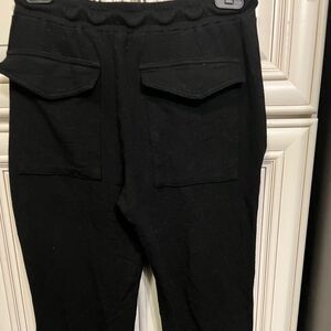 Monrow Women's Sport Joggers, Casual Fit, Side Pockets, Elastic Waistband S